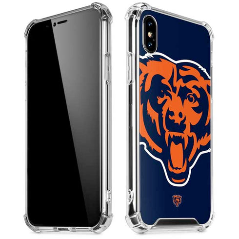 NFL Chicago Bears Large Logo iPhone XS Max Clear Case